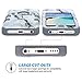 iPhone 5C Case,ULAK Shockproof Soft Silicone Rubber Hard Plastic Hybrid Heavy Duty Protection Kidproof High Impact Case Cover for Apple iPhone 5C-Artistic Art Marble pattern