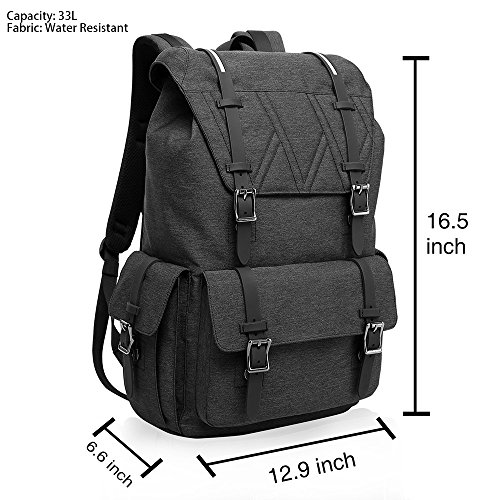 Купить AKASO KAKA Large Capacity Laptop Backpack, Water-Resistant Travel Pack School Bag Hiking Daypack for 15.6 Inch Laptop в интернет-магазине Amazon с доставкой из США, низкие цены