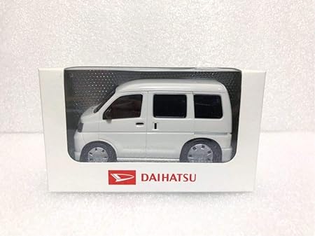 Amazon ダイハツ ハイジェット カーゴ ドライブ タウン プルバックカー 非売 トミカ ミニカ おもちゃ 白 ホワイト ミニカー ダイキャストカー おもちゃ
