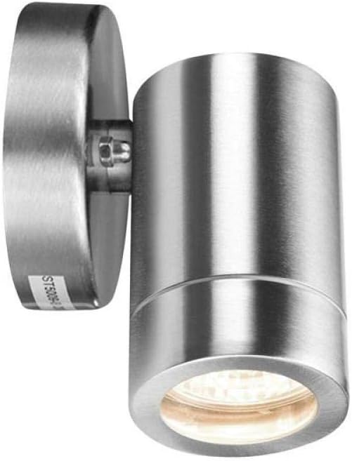 Meridian Lighting Outdoor Down Light, Metallic Silver Or Gray
