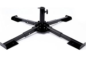 Maylai Christmas Tree Stand, Collapsible Artificial Christmas Tree Holder Base,Heavy Metal Christmas Tree Stand ,Portable Beach Umbrella Stand