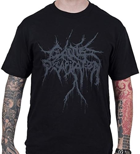 Indie Merchandising Cattle Decapitation Black On Black Logo T-Shirt