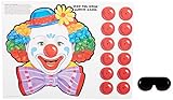 Beistle 66669 Circus Clown Game, 17-Inch by 18-Inch