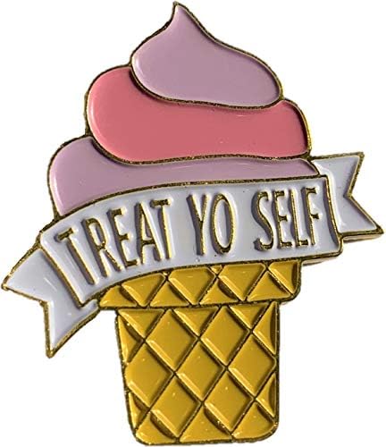 Made Proper, Treat Yo Self, Parks and Rec, Enamel Pin