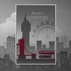 Framed Canvas Wall Art for Living Room, Bedroom City Architecture Canvas Prints for Home Decoration Ready to Hang - 16x24 inches