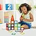 MOBIUS Toys Magnetic Blocks 66 Piece Set - Magnetic Tiles for Kids, with Strong Metallic Rivets - 3D Various Magnetic Shapes That Build - Magnet