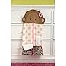 Carter's Jungle Collection Nursery Diaper Stacker, Pink/Lime/Brown/Tan
