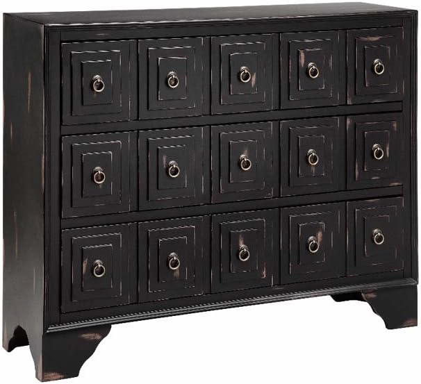 Amazon Com Stein World Furniture 3 Drawer Chest Black Ribbon
