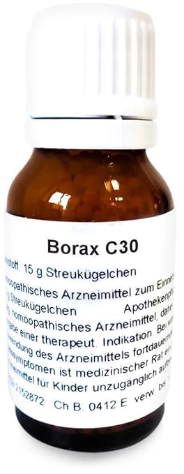 BORAX C 30 Globuli 15 g Globuli