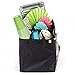 Storage Organizer By Deneve - Foldable Reusable Grocery Cube Bag with Handles - Household Picnic Basket Car Trunk Organizer - Multi-use Sports Tote