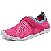 CIOR Kids Water Shoes Boys & Girls Lightweight Sport Shoes Aqua Athletic (Toddler/Little Kid/Big Kid) DKSX-Pink-25