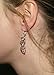 DNA Earrings (Pewter) sterling silver leverbacks