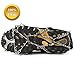 Weanas Ice Cleats Crampons 1 Pair for Boots Shoes Women Men Kids Stainless Spikes Anti Slip Traction Cleats Fishing Hiking Walking Mountaineering Climbing (12 Spikes-Black, L)