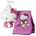 Hello Kitty Lotion Pump & Fingertip Towel Set
