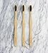 Bamboo Toothbrush Multi-Pack Made with Activated Charcoal Infused Bristles (Medium/Soft) - Natural, BPA Free, Eco-Friendly, Sustainably Grown Toothbrushes in Recycled Biodegradable Packaging