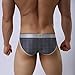 Sikye Male Underwear Men's ComfortSoft Briefs Sexy Low-waist Underpants (L, Dark Blue)
