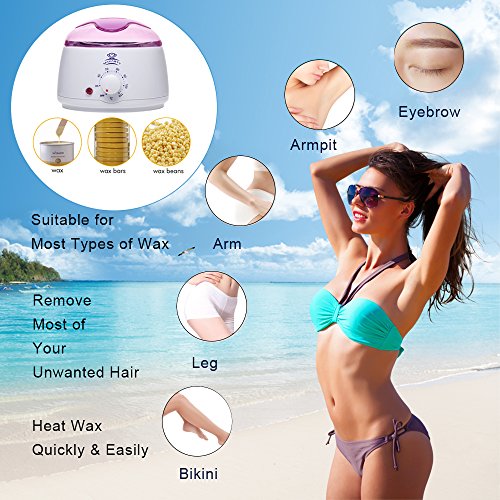 Makartt Hair Removal Wax Warmer Melter Heater Electric 14 oz Waxing