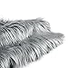 Cuteshower Round Faux Fur Sheepskin Rugs Soft Plush Carpet Children Play Carpet for Living & Bedroom Sofa Gray 4ft