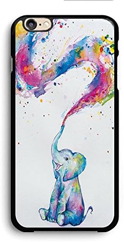 QJ CMJ Cute Elephant Nose Spray Watercolors Graphic Design iPhone case for iPhone 7 iPhone 8