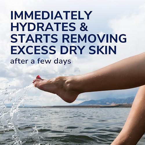 Dr Scholl's Dry, Flaky Skin Remover Ultra Exfoliating Foot Lotion with Urea for Rough Dry Cracked Feet, Heal and Moisturize for Healthy Looking Feet, Intensive Foot Care, Alpha Hydroxy Acids, 3.5 oz
