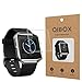 Fitbit Blaze Screen Protector, QIBOX Premium Tempered Glass Screen Protector for Fitbit Blaze Smart Fitness Watch, 9H Hardless Multi-layer Shatterproof and Anti-Bubble