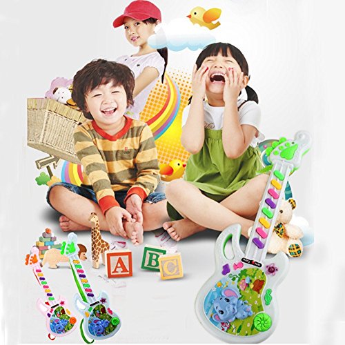 image for Baifeng Electronic Guitar Toy Children Boy Girl Musical Play Toy Instr