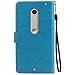 Moto X Pure Edition Case, Moto X Style Case, Harryshell Flip Pu Leather Wallet Case Cover with Stand Wrist Strap Card Slot for Motorola Moto X Style/ Pure Edition 2015