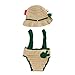 chinatera Infant Newborn Girl Boy Fishing Photo Prop Handmade Crochet Knitted Fisherman Outfits Clothes Set Fish Hat + Fish+Shoes+ Diaper (0-2M) (Fisher Man, 0-2 M)