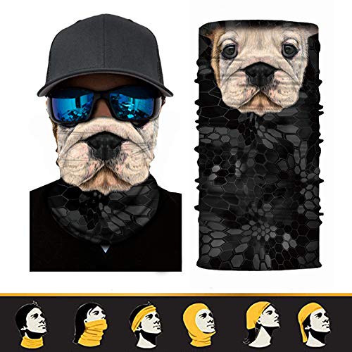 animal face neck gaiter
