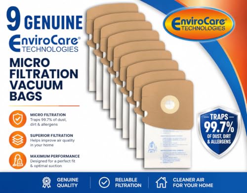 Envirocare Premium Replacement Multi-layer Micro Filtration Vacuum Bags Made to fit Eureka photo 12
