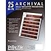 Archival Storage Sheets 35-7B25 for 35mm Film Negatives 7 Strips 25 Pack