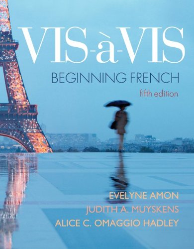 Download Vis-à-vis: Beginning French (Student Edition)