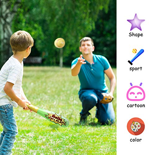 Spinning Baseball Sprinkler & Splash Sprinkler for Kids, (Upgraded 2021