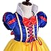 Dressy Daisy Toddler Little Girls' Princess Costume Fancy Dresses Up Halloween Party With Red Ribbon Size 2
