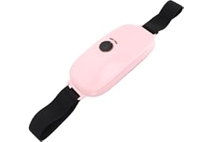 Waist Heating Pad Electric Warming Belt with Multiple Heat Modes Vibration Wrap for Muscle Relaxation Home Office Use