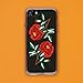 Zero Gravity Apple iPhone 7 Plus / 8 Plus Ojai Phone Case - Embroidered Rose Design - 360° Protection, Drop Test Approved