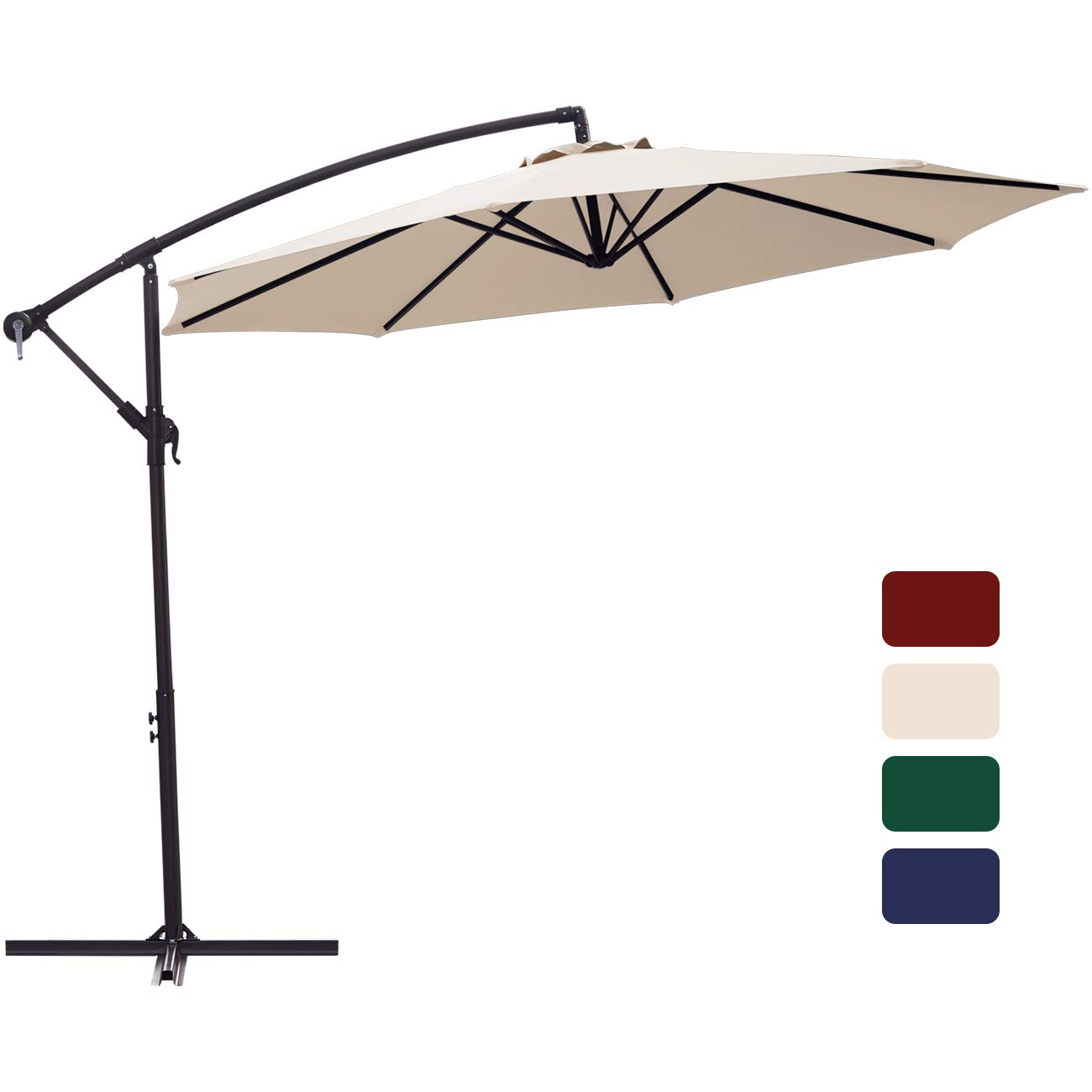 Mua Amazonbasics Jc034 Cross Bar Weight Base For Offset Patio Umbrella Tren Amazon Má»¹ Chinh Hang 2020 Fado
