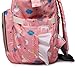 LEQUEEN Diaper Bag Multi-Function Baby Diaper Backpack Nappy Bags, Mom Dad Travel Backpack Large Capacity Baby Bags with Unicorn Printing (Pink)