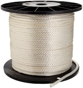 Samson Rope Tiger Sash Cord, 450 Lb Capacity, 100 Ft, Cotton, White