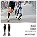 Calf Compression Sleeve + 3M Reflective Laces - Socks for Men & Women - Guard Sleeves for Calves, Shin Splints Running Cycling Hiking CrossFit Basketball Baseball Triathlon & Gym - Lifetime Guarantee