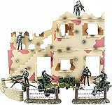 Click N' Play Urban Warfare Battlefield Military Action Figure 43 Piece Playset with Accessories.