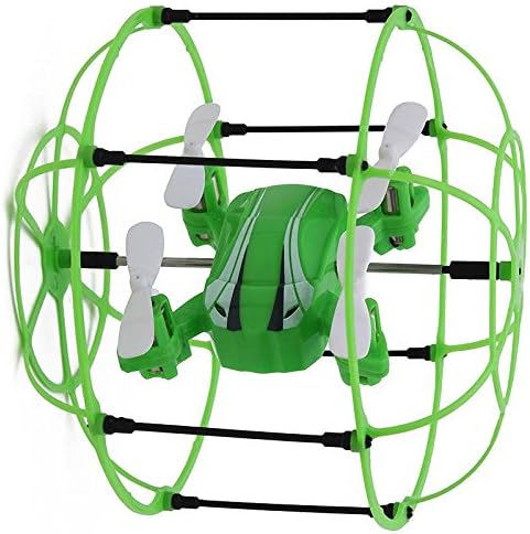 Green Sky Cyclone Mini 6 Axis Gyroscope Wall Climb Trick Quad Copter Drone by Golden Eye Tactical