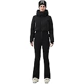HIGH EXPERIENCE Womens Ski Suit One Piece Snowsuit Snow Slim Jumpsuits Snowboard Outfit Waterproof Insulated Winter Warm