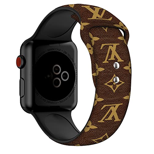 Luxury Designer Watch Band Compatible with Apple Watch Band 44mm 42mm