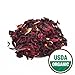 Starwest Botanicals Organic Egyptian Hibiscus Flowers Tea Loose Cut and Sifted, 1 Pound Bulk (Pack of 2)