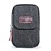 Ranboo Canvas Phone Pouch for Men Small Crossbody Purse Shoulder Cell Phone Arm Bag Multifunction Carrier Belt Clip Holster Case Fit for iPhone 16/15/14/13/12 Pro Max Samsung Galaxy S25 Edge S24 Ultra