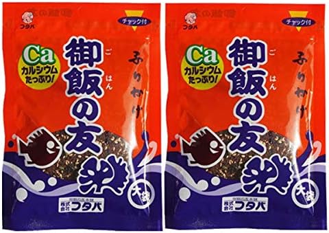 御飯の友のパッケージが2つ並んでいる