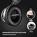 Mpow Thor Bluetooth Headphones On Ear, 40mm Driver Wireless Headset Foldable with Mic, Wired and Wireless Headphones for Cell Phone/TV/PC