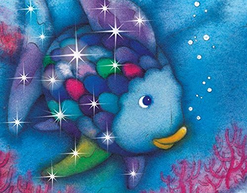 20 cm x 20 cm; Maße Apalis fliesenwandbild The Rainbow Fisch 60 cm x