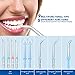 Water Flosser, ELLESYE FDA Approved 600ml Capacity Dental Oral Irrigator with 9 Multifunctional Jet Tips for Family Use, Leak-Proof Quiet Design (50db) Dental Flosser, 10 Stepless Pressure Settings